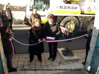 Inauguration des travaux sur le clocher