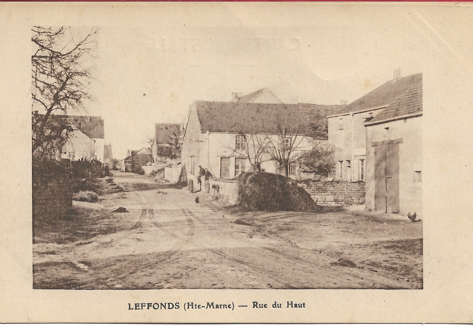 Vue de Leffonds le Haut, rue du Grand Mayé