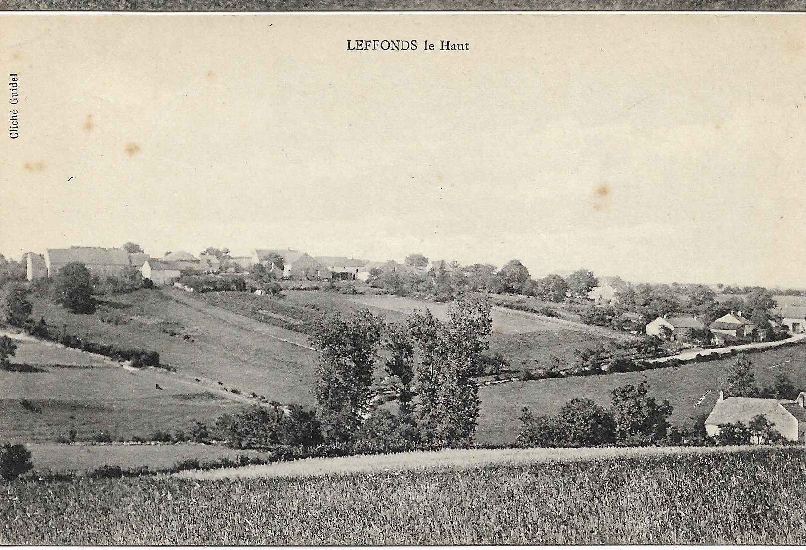 Vue générale de Leffonds le Haut