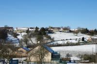 Le village à -12° sous la neige.