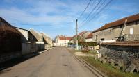 Rue de la cressonnière en venant de Marac